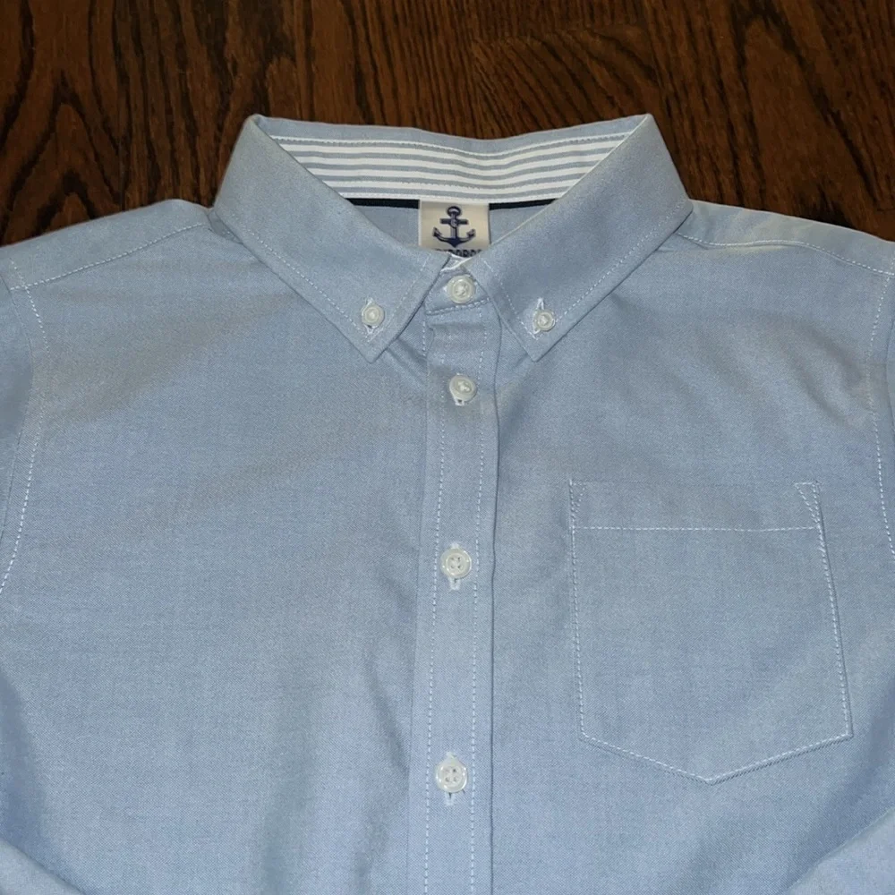Gymboree boys light blue oxford shirt size large (10-12) NWOT